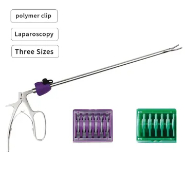 Medical Hemolok Clips: Laparoscopic Polymer Ligation and Titanium Surgical Clips