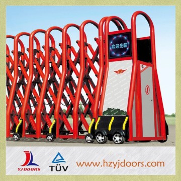 2015 hot sale electric sliding folding driveway gate design
