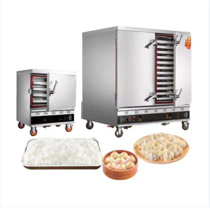 Electric Steamers for Commercial Dim Sum and Buns