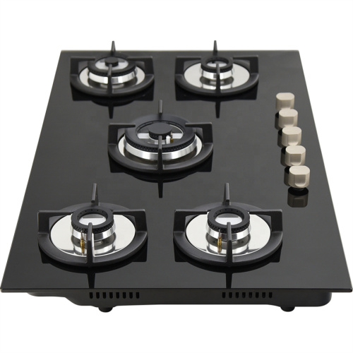 chinese industrial wok gas stove five burner