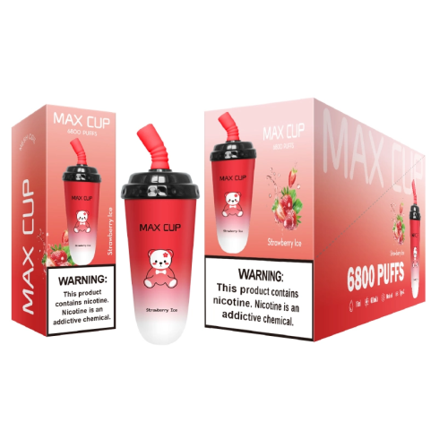 Cup max 6800 Puffs Disposable Vape Suède