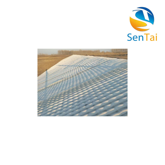 Geomembrane HDPE dengan Formwork Geotekstil Bersepadu