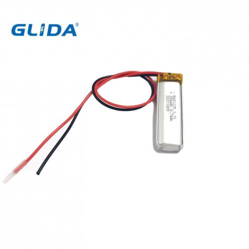 lithium iron battery 601235 3.7V 200mah Beauty instrument