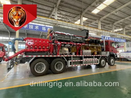 TIGERRIG 2800HP Fracking Pump Truck with SINOTRUK Chassis and TWINDISC Transmission