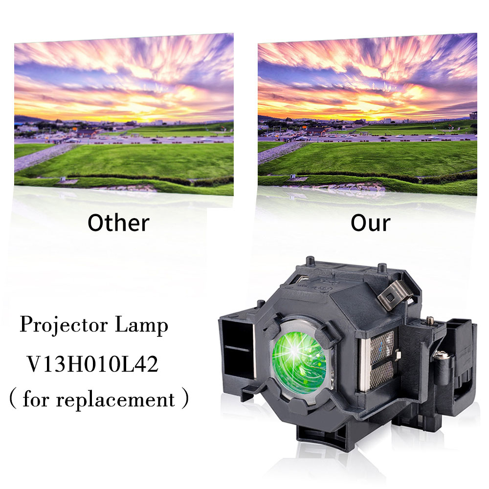ELPLP42 projector lamp with housing