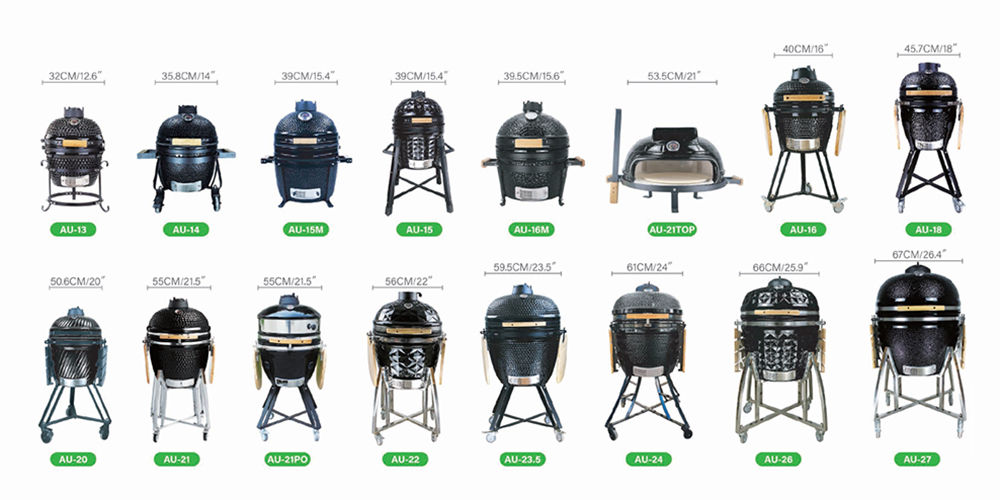 Different size ceramic bbq recommended, support customization