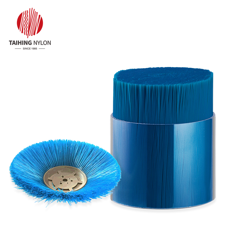 Road Cleaning brush fiber recycled filament