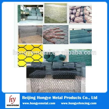 galvanized gabion box/pvc coated gabion baskets