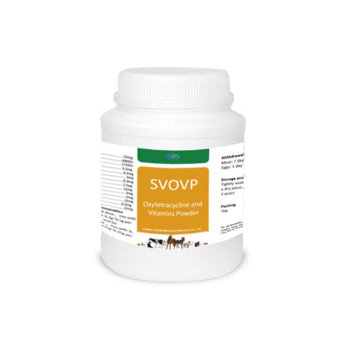 Oxytétracycline GMP et consommation de poudre de vitamines pour les animaux