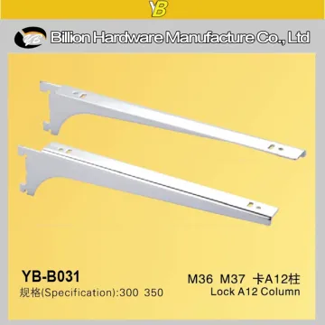 single slot bracket glass hanging brackets