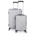 Grey Hard Shell Suitcase with TSA-Lock Dark Grey Set of 3 Business-Travelling Suitcase Factory