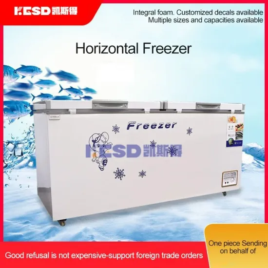China Large Storage Horizontal Deep Freezer