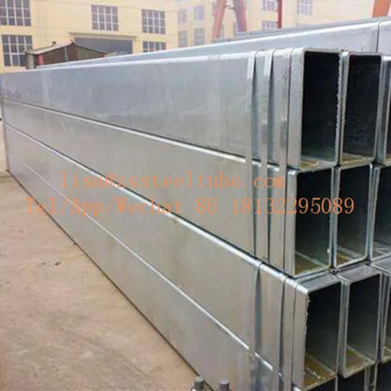 ASTM MS Hot GI Square Tube pipe instruction