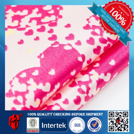 100 300t polyester charmeuse gabardine stretch satin fabric