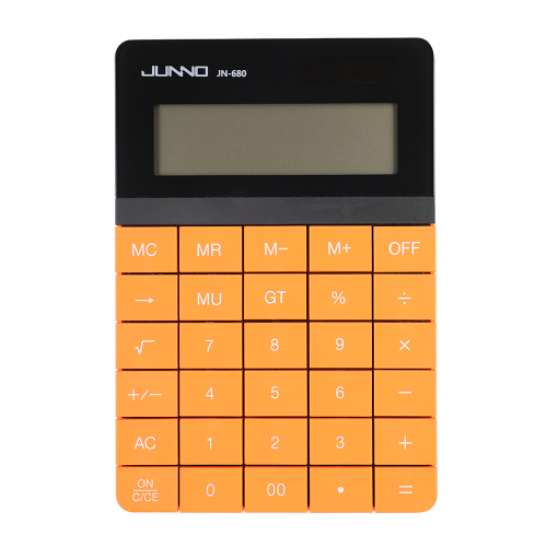 kalkulator elektronik desktop multi-warna layar besar
