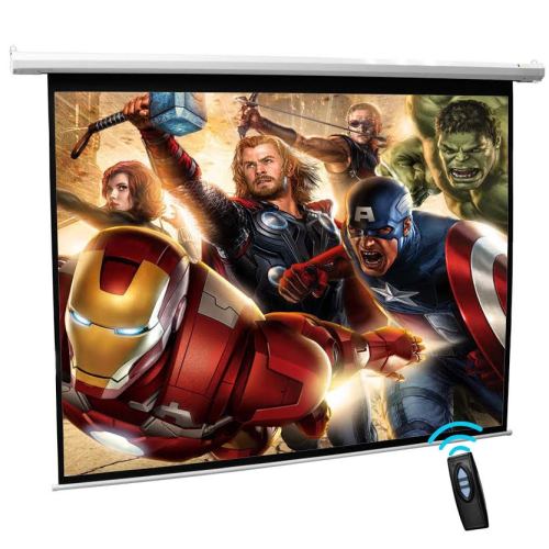 Cynthia HD Fabric Electric Projector Screen