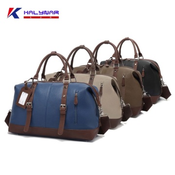 Fashion Vintage Italian Leather Duffel Sacs pour l&#39;homme