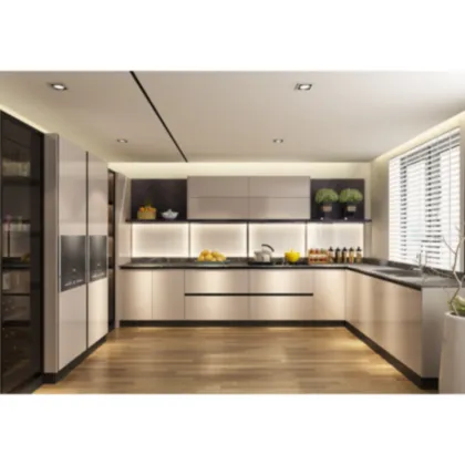 Custom Antique Design Kitchen Cabinets