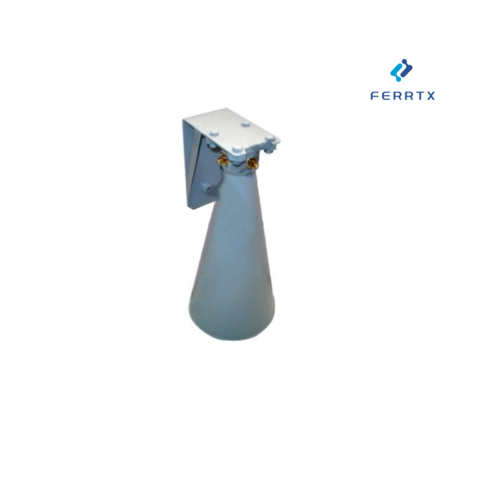 Antena de bocina de polarización lineal