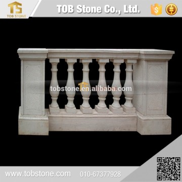 Natural color outdoor balustrades , Marble Baluster