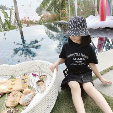 Children fashion designer hats high quality kids hats girls
