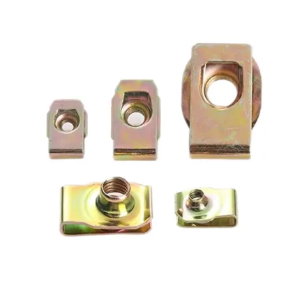 High Quality DIN 34818 Components: Leaf Plate Spring, Speed Clamping, Organic Pili Cover Nuts, Lock Nut, U Spring Clip, Fisher Iron Nut - 41mm