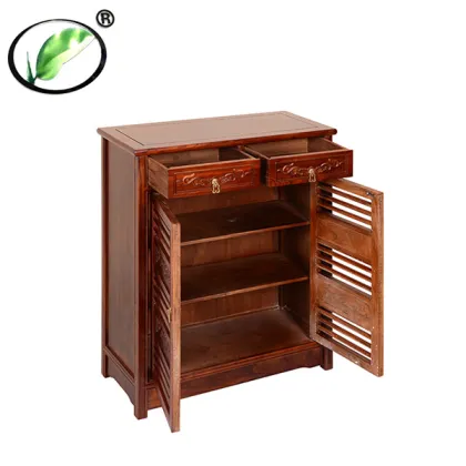 living room furniture wooden shoe cabinet