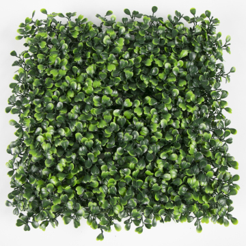 Uv Protected Boxwood Topiary Artificial Grass Wall