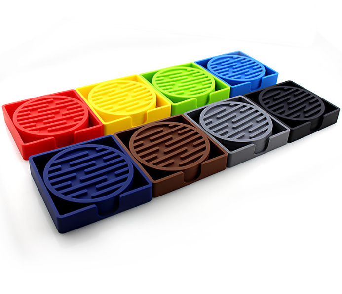 Silicone Cup Coaster Holder Rack