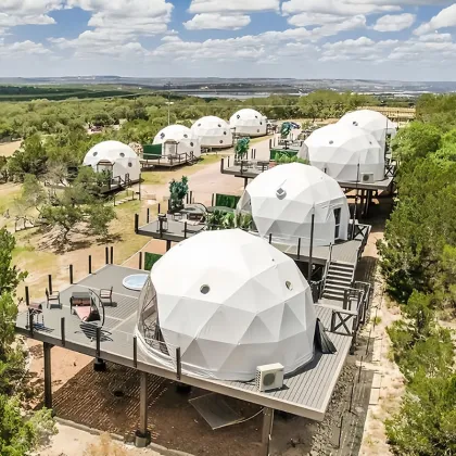 Luxury Glamping Tents: Waterproof Dome Hotels for Outdoor Resorts