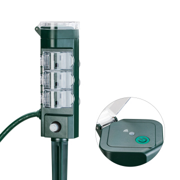 Wi-Fi Etkin BNC-60/U180WT Dış Mekan Bahçesi 6 Outlet: USA Versiyon