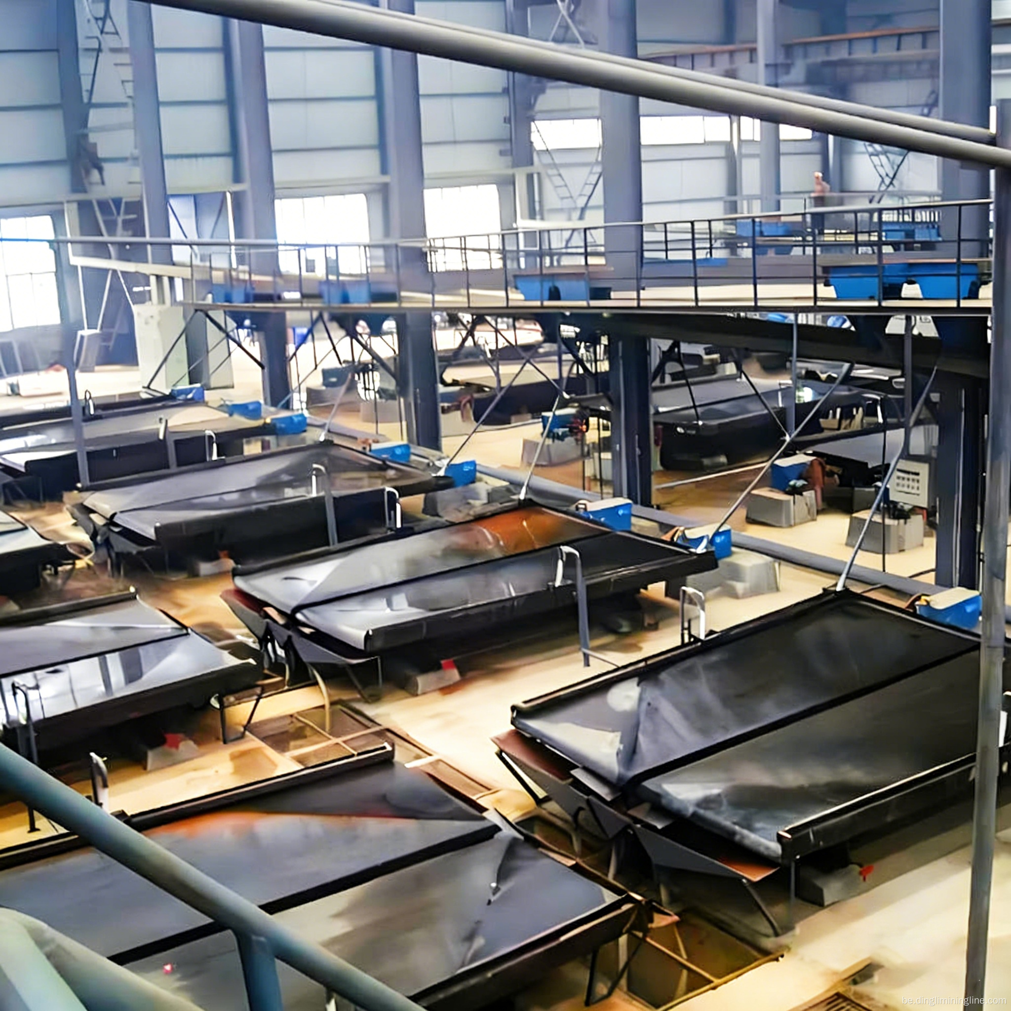 Сталая барабанная магнітная сепарацыя для магнетытавай руды