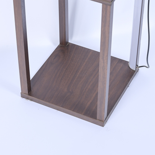 360 Degree Luminous Shelf Light Wooden Frame