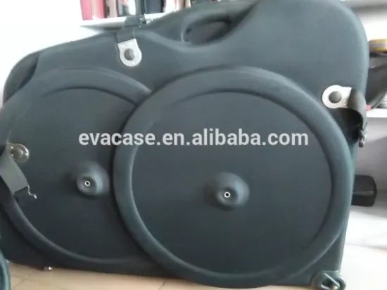 bike case for mountain and racer bikes of custom eva bicycle case for eva bike travel case of eva bike bag with wheel and handle