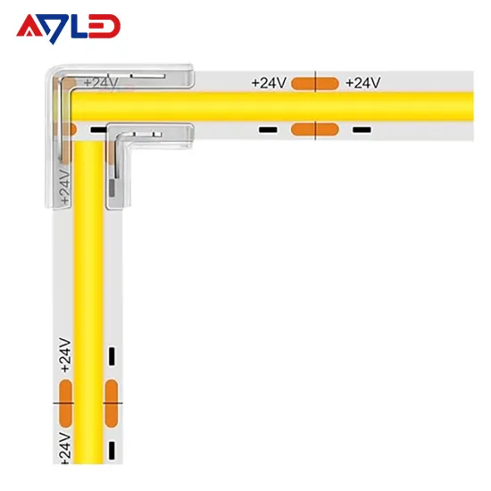 Cob LED Strip Corner Connectors for 5mm to 12mm with 2-4 Pins