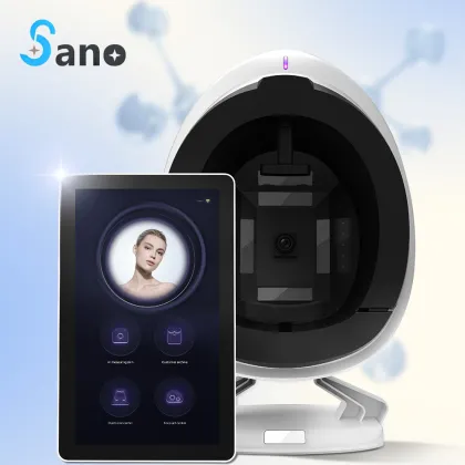 Multilingual Skin Scanner Analyzer: Mirror Facial Analyzer Machine