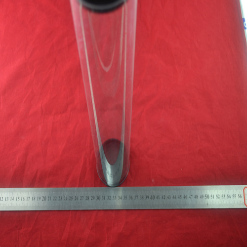 pretty clear plastic tubes with end caps for food with factory pricing and black injection caps