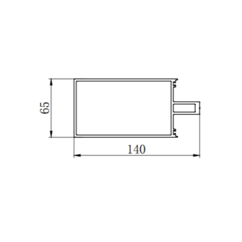 Multi cavités Panneau de mur rideau en aluminium Extruding Dies