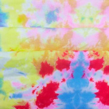 Kain Cetak Polos Tie Dye Rayon Baru