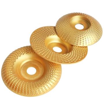 Ruota di macinazione angolare di lavorazione del legno fai -da -te: disco intagliato rotondo, modellatura per acciaio al carbonio - strumento abrasivo per smerigliatrici ad angolo