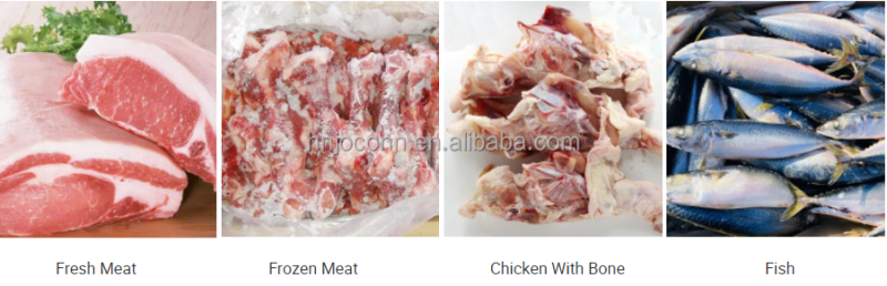 Low-Priced Stainless Steel Electric Meat Crusher and Mincer for Frozen Butter and Fish