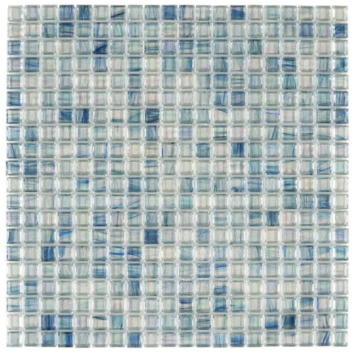 Translucent Crystal Glass Mosaic Art Tiles