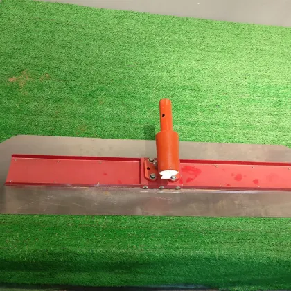 Light and adjustable concrete stamp tool bull float large bull float