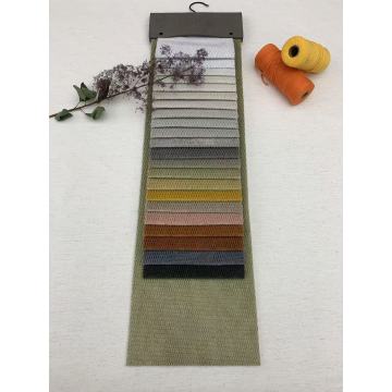 Tissu de velours de tissu de canapé côtelé moderne