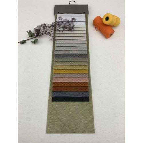 Tissu de velours de tissu de canapé côtelé moderne