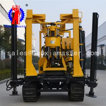 XYD-130 tracked water well drilling machine crawler walking drilling machine