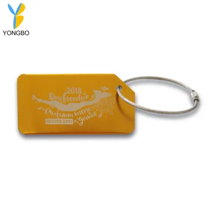 Aluminum Alloy Travel Luggage Tags Suitcase ID Labels