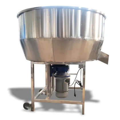 France Rural Farmers Feed Powder Vertical Electric Stainless Steel Mixer