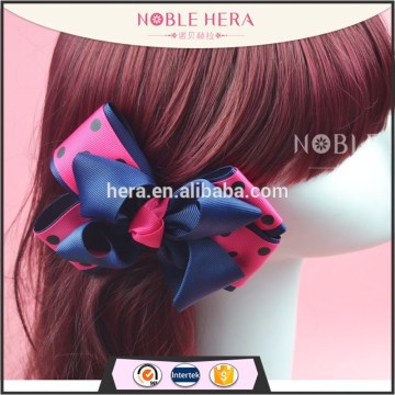 Decorative ribbon hair bow clip high-grad hair clip design 22L