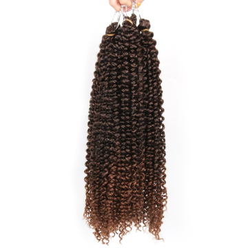 Alileader Passion Twist Hair 18 inch Water Wave For Passion Twist Hair Synthetic Crochet Braiding